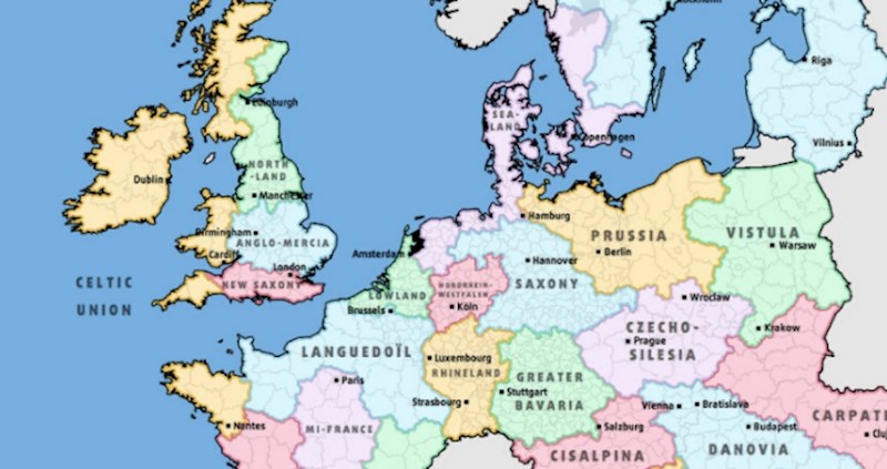 Mapa pokazuje Europu u kojoj sve države imaju isto stanovnika, Hrvatska je jako zanimljiva