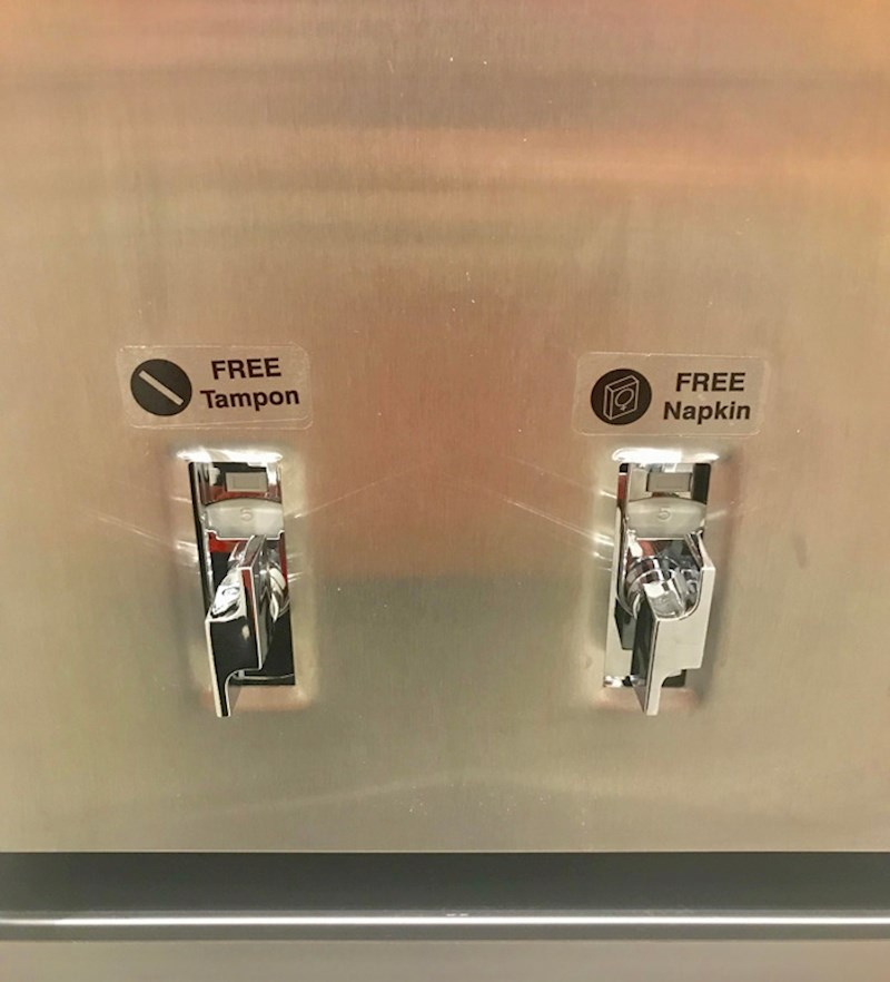 WC ima besplatne tampone
