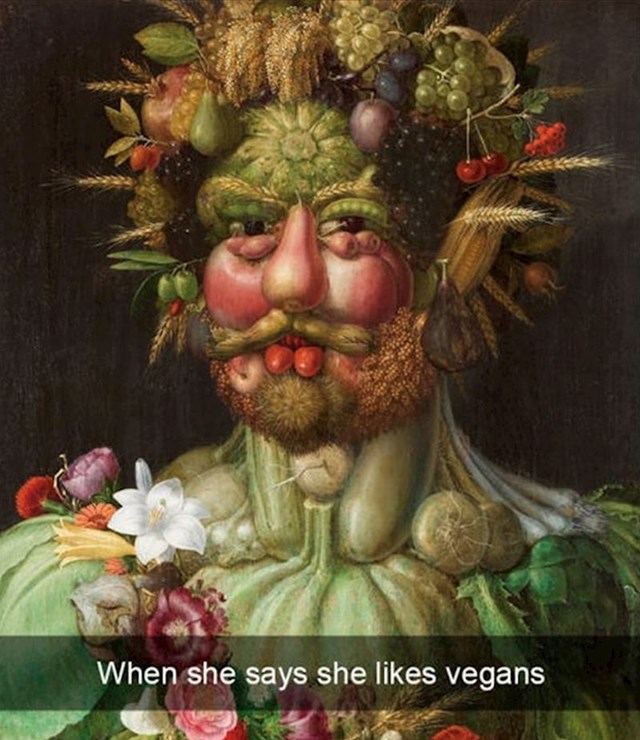 Kad zgodna cura kaže da voli vegane