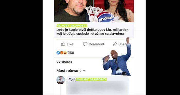 Facebookom se širi urnebesan komentar na vijest da je Ledo prodan bivšem dečku Lucy Liu