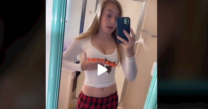 TikTok je poludio za ovim videom: Djevojka pokazala trik uz koji joj grudi izgledaju tri puta veće