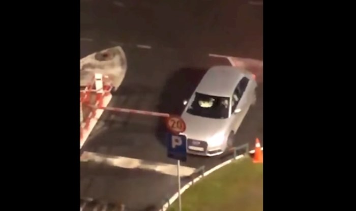 Svi umiru od smijeha na snimku iz Beograda: Pogledajte epski izlazak s parkinga