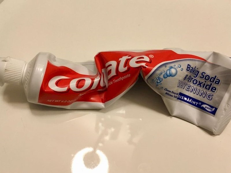 Pasta nakon što moj dečko opere zube