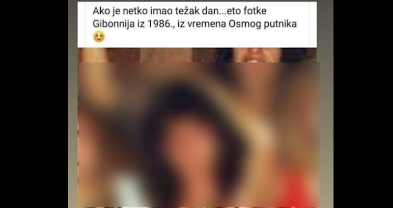 Netko je iskopao fotku Gibonnija iz 1986. godine. To morate vidjeti