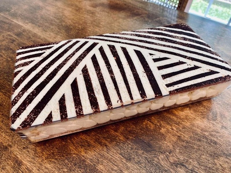 Način na koji je dekorirala tiramisu