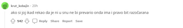 Neki pokušavaju naći opravdanje za djevojku