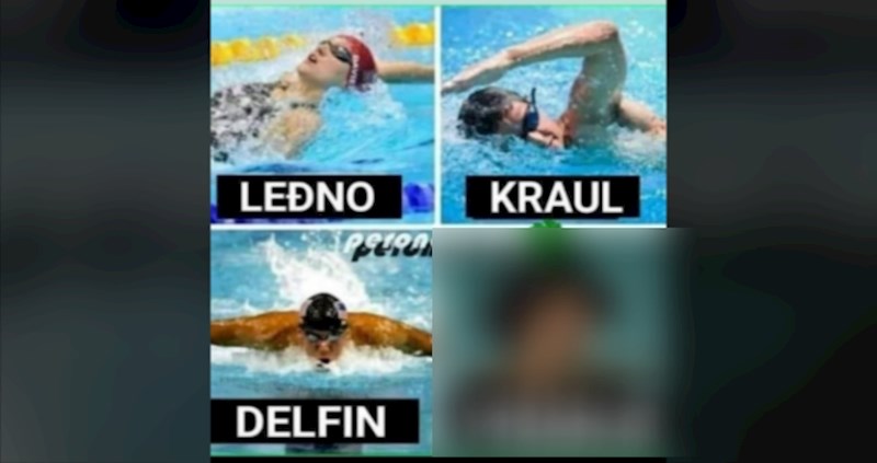 Stiglo je vrijeme kupanja, ova metoda plivanja dobro vam je poznata koliko god šutjeli o tome