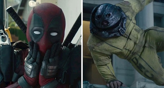 Ryan Reynolds kao Deadpool i Juggernaut u filmu Deadpool 2 (2018)