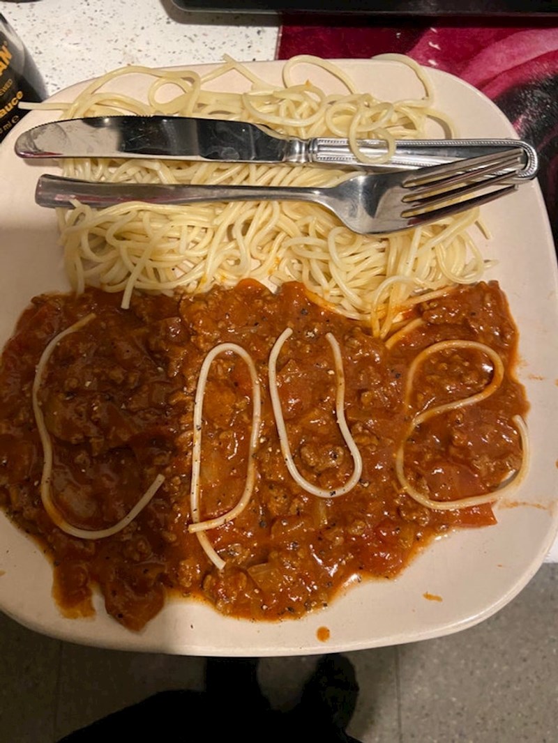 Kćer mi je s ljubavlju poslužila ručak