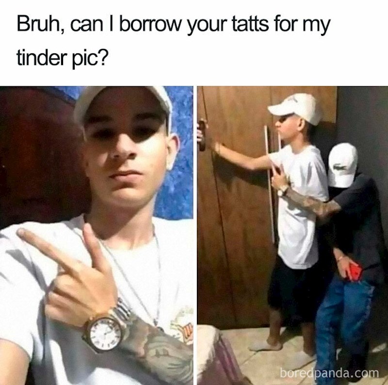 Ono kad nemaš svoje tetovaže pa ih moraš posuditi