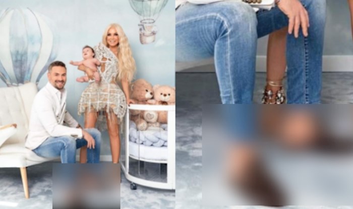 Maja Šuput objavila fotku s djetetom, ali svu pažnju ukrale natikače njenog muža. To morate vidjeti