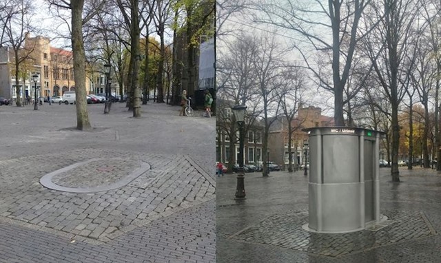 Javni WC koji može nestati pod zemljom