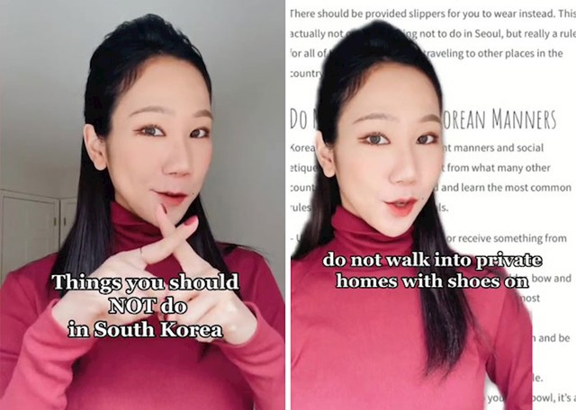 Stvari koje ne biste trebali raditi u Koreji