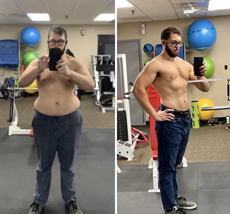 Na božićnom tulumu 2019. napio se i obećao da će 2020. posvetiti svom zdravlju i izgledu. Ovo je rezultat