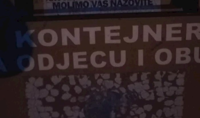 Netko je na Braču promijenio slova na kontejneru. Jedni umiru od smijeha, drugi su zgroženi