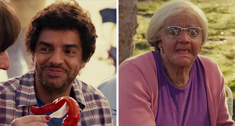 Eugenio Derbez kao Felipe i njegova baka u Jack And Jill (2011)