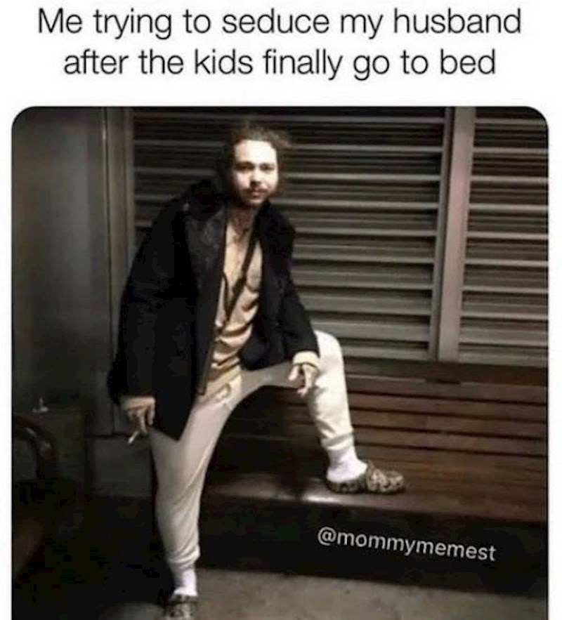 Ja dok pokušavam zavesti svog muža nakon cjelodnevne bitke s troje djece