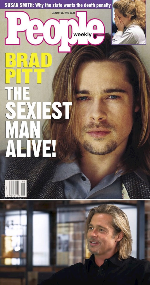 1995. Brad Pitt