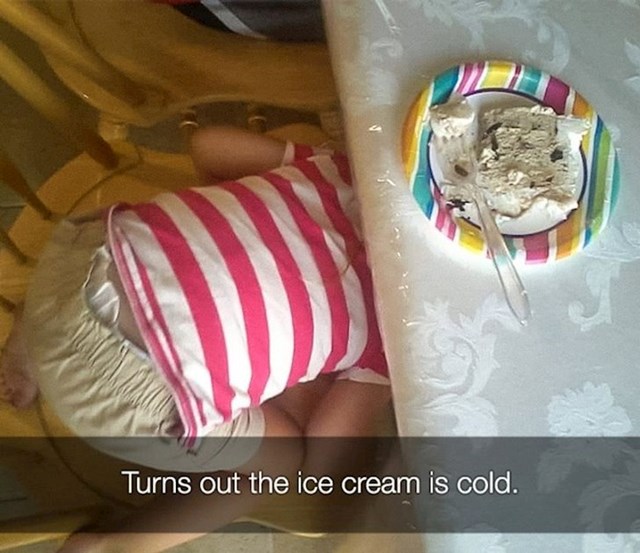 Sladoled je hladan