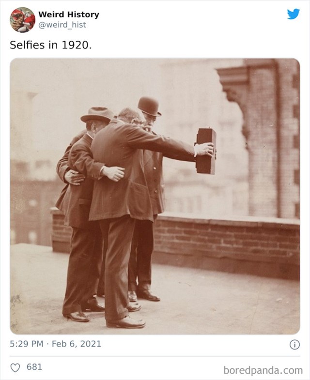 Ovako su se radili selfieji 1920. godine