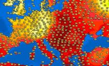 Ako mislite da je u Hrvatskoj vruće, pogledajte ovu mapu i bit će vam drago što ste tu gdje jeste