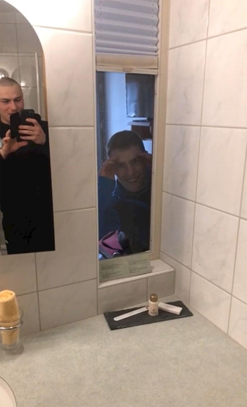 WC u ovom hotelu ima - prozor