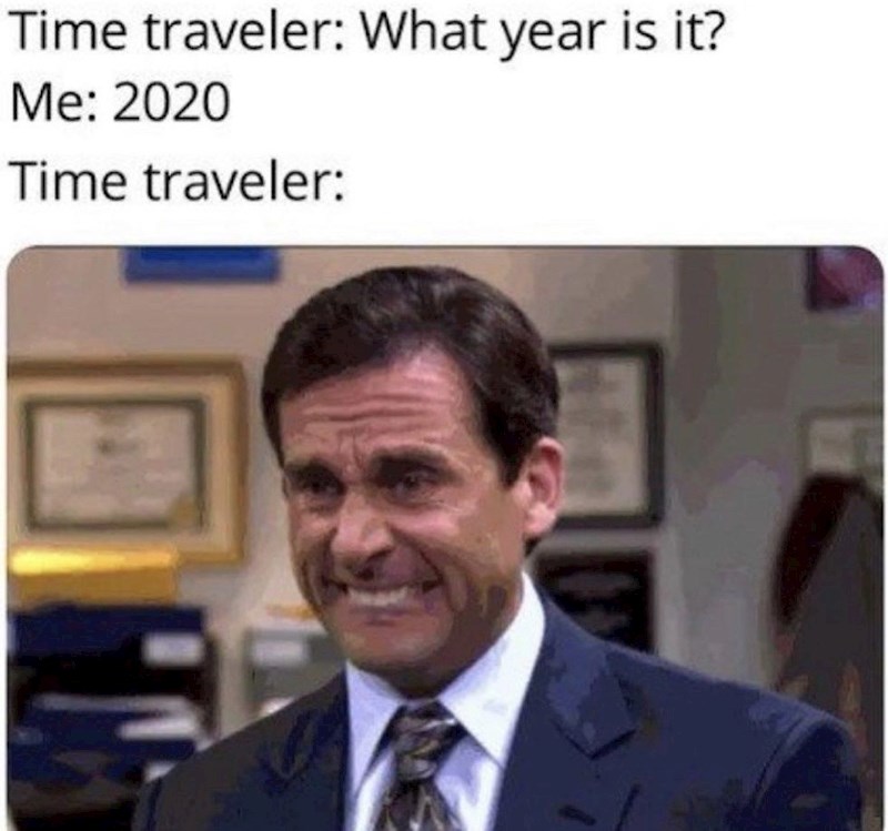 Fotka vremenskog putnika koji greškom završi u 2020. godini :D