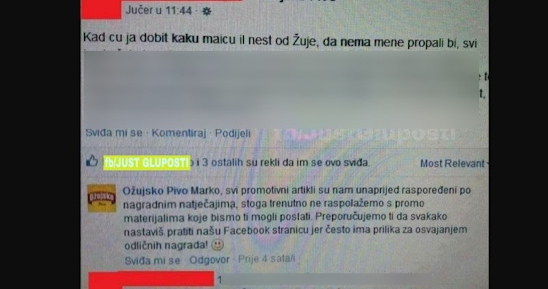 Fejsom se širi urnebesan komentar: Morate vidjeti kako je tip objasnio zašto baš on zaslužuje poklon
