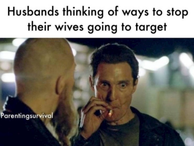 Moj muž dok smišlja kako me zaustaviti u pohodu na Zara sniženja