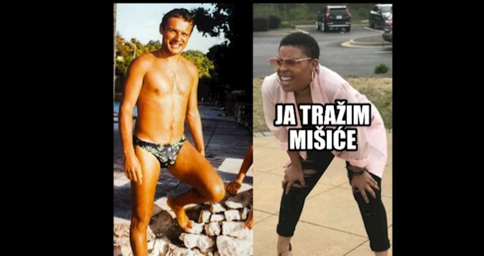 "Mišićavi" Njonjo je i dalje glavna fora na Facebooku, evo najboljih reakcija