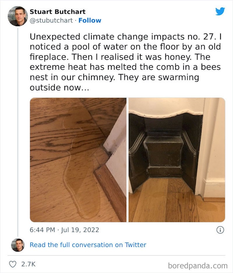 Toliko je vruće da se rastopio med u košnici