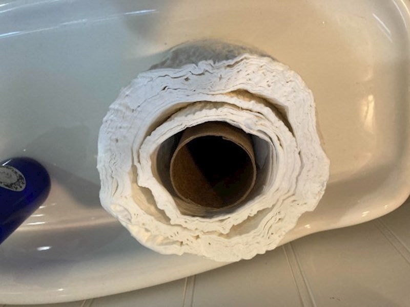 Zadnja rola toaletnog u kući mu je upala u WC školjku