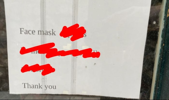 Širi se fotka iz Dubrovnika: Morate vidjeti kako je vlasnik obavijestio kupce da su maske obavezne