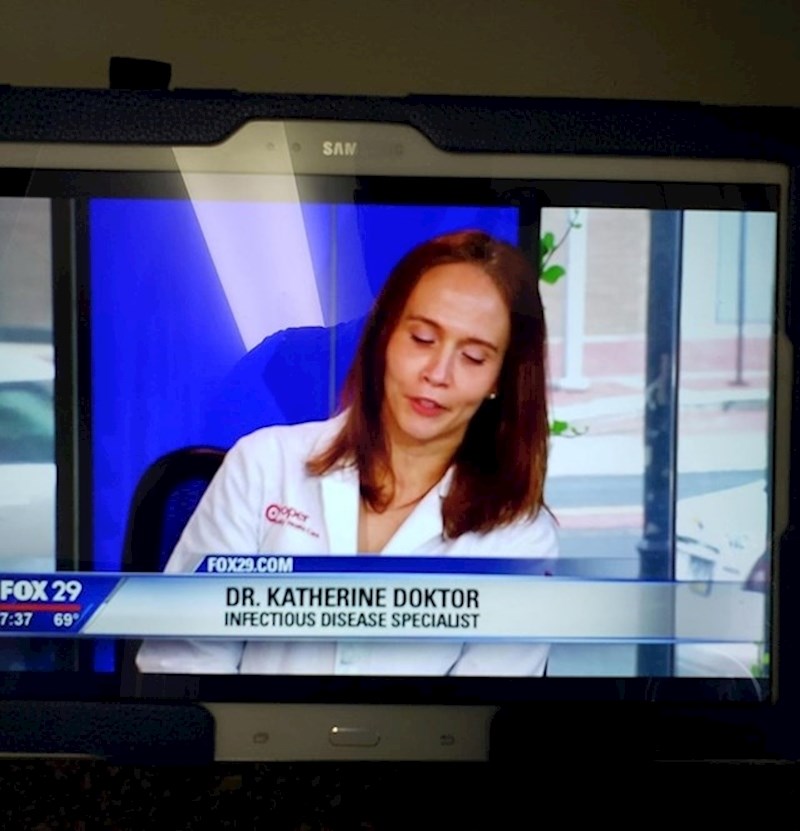 Doktorica koja se preziva Doktor, wow, koje su šanse?!