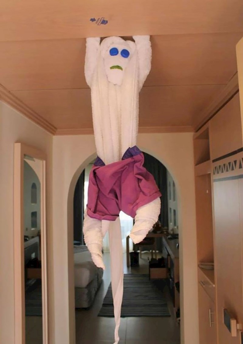 Sobarica je ovako spremila ručnike