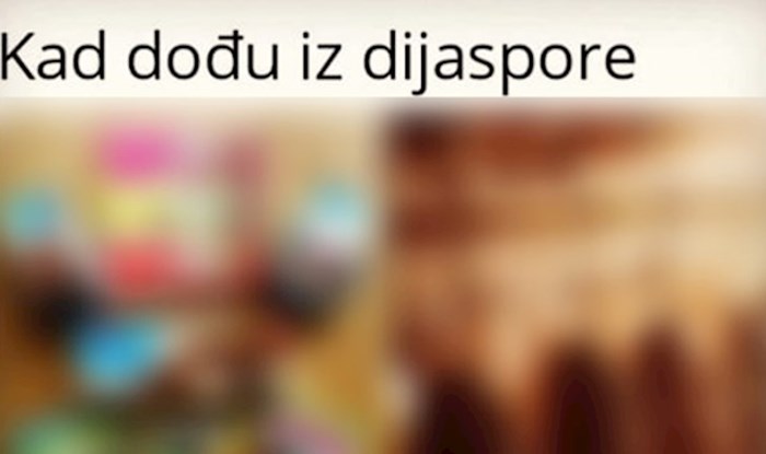 Stižu blagdani, a s njima i gastarbajteri, ova urnebesna fotka savršeno opisuje tu situaciju