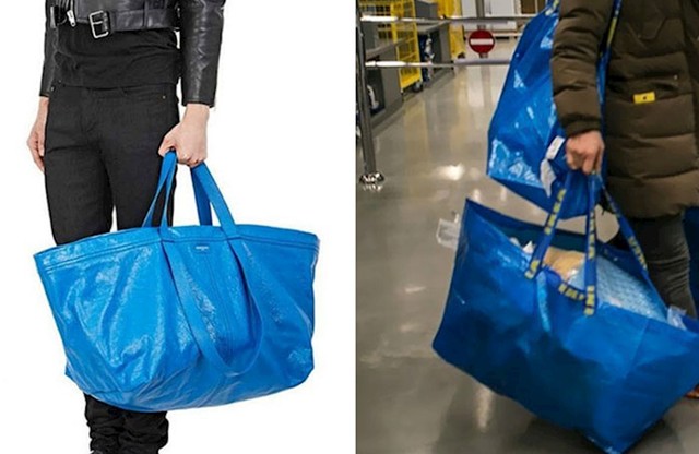 Balenciaga torba koja izgleda kao IKEA torba