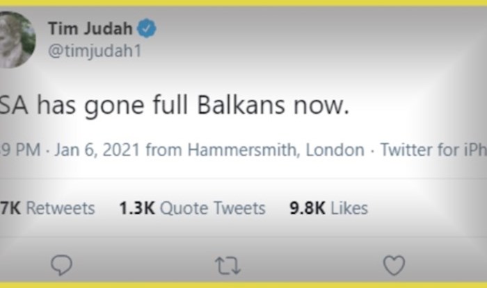 Poznati američki novinar usporedio stanje u SAD-u s Balkanom, morate vidjeti komentare naših ljudi