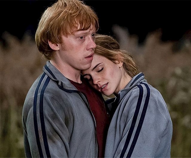 Ron and Hermione (Harry Potter and the Deathly Hallows, 2010)