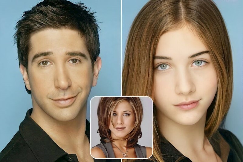 David Schwimmer i Jennifer Aniston (Friends)