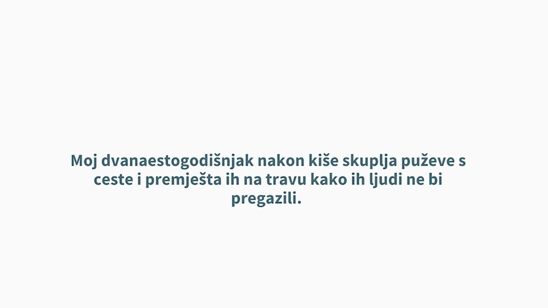 Djeca nas uvijek iznenade svojim velikim srcem