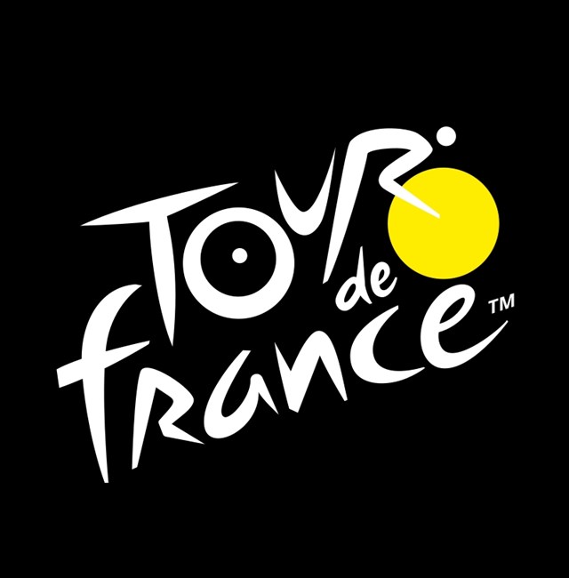 Logo čuvene utrke Tour de France ima skrivenog biciklista u riječi "Tour"