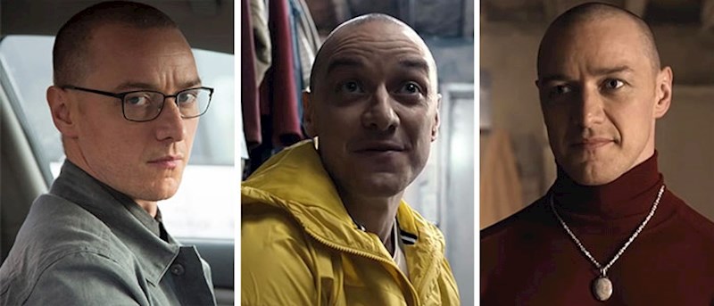 ames Mcavoy kao Dennis, Hedwig, Patricia i 5 drugih u filmu Split (2016)