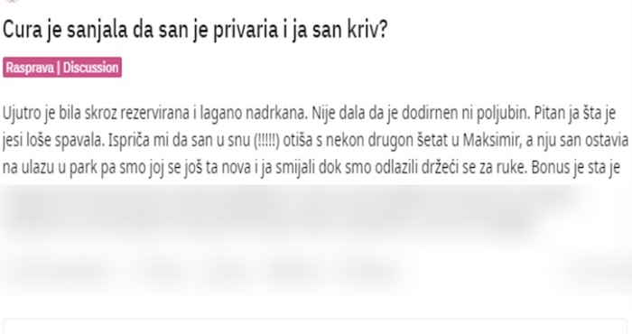 Lik se požalio o bizarnom problemu koji ima s curom, savjeti koje je dobio su urnebes
