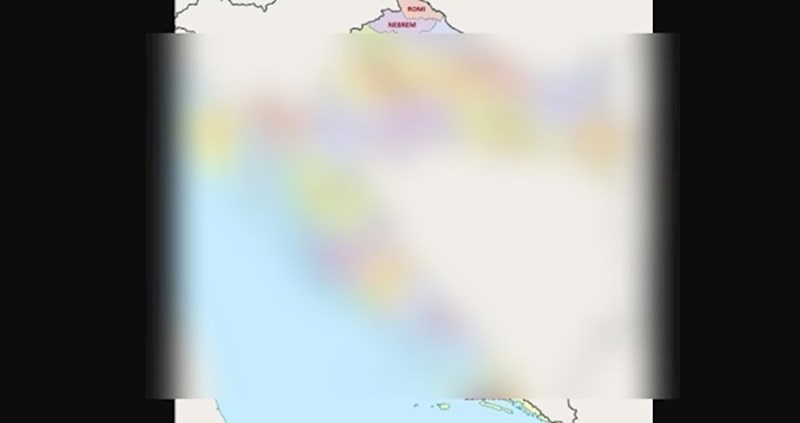 Netko je napravio kartu Hrvatske u kojoj svaku županiju opisuje jedna riječ. Mnogi će se naljutiti