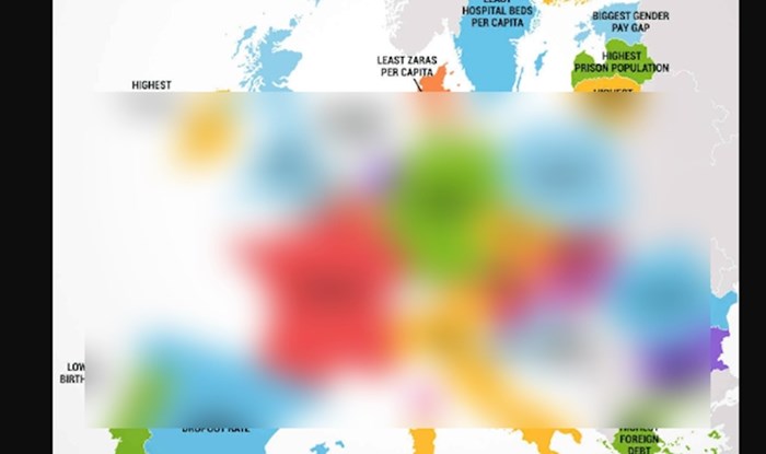 Mapa otkriva jednu stvar po kojoj je posebna svaka od EU država, Hrvati neće biti sretni