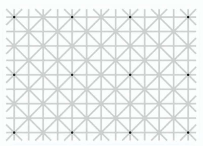 Uz sitne intervencije u Photoshopu vidi se kako se na fotografiji uistinu nalazi 12 crnih točaka