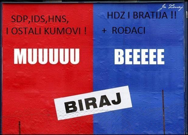 Izaberi jednu stranu, sigurno ćeš pogriješiti