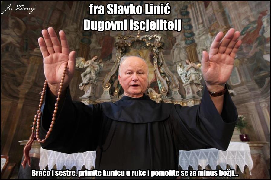 Fra Linić, dugovni iscjelitelj: "Kunicu u ruke!"