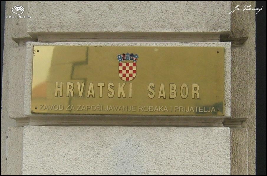 Hrvatski Sabor: Otkriven pravi smisao postojanja